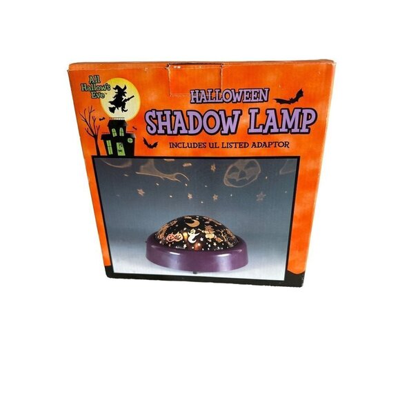 All Hallow's Eve Halloween Shadow Lamp in Original Box - Picture 1 of 7
